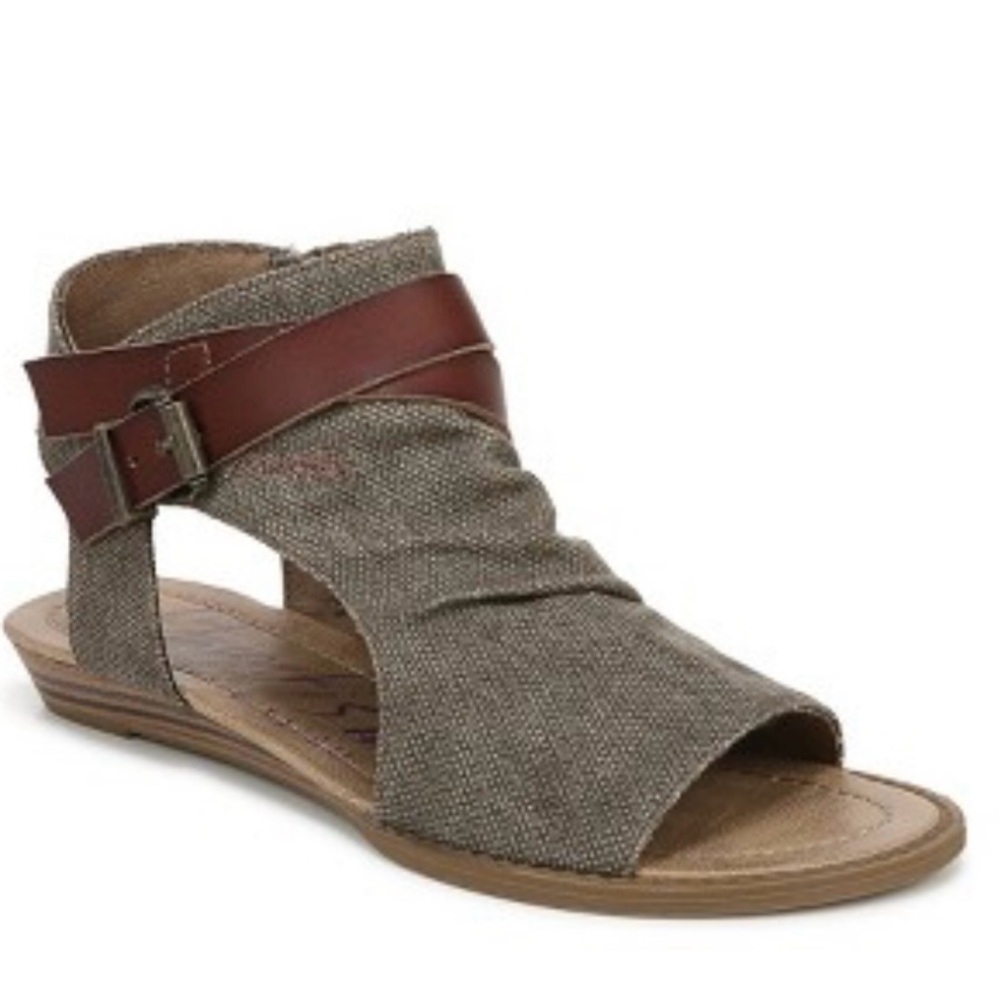 Women's Brown Strappy Sandals